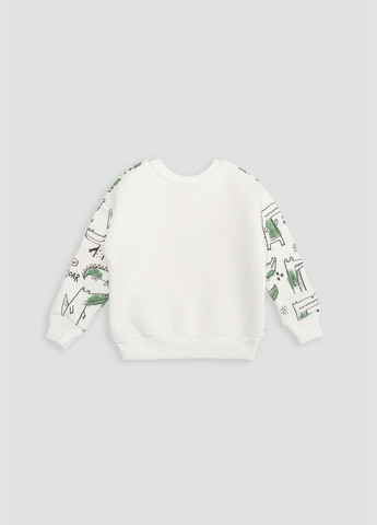 First Kids свитшот для мальчика цвет молочный cb-00259656 молочный футер