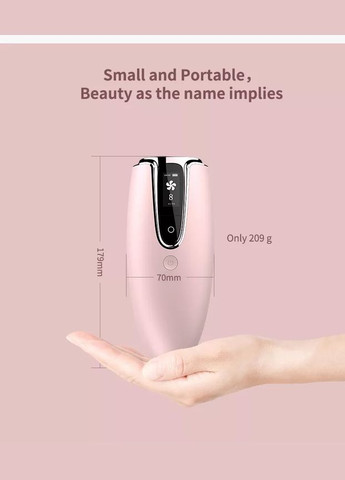 Епілятор фотоепілятор ELLESILK PR 44 Pink IPL (302395799)