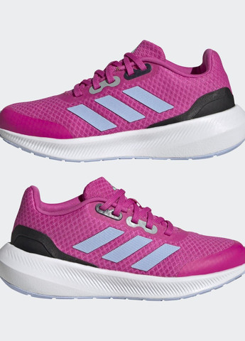 Рожеві всесезонні бігові кросівки runfalcon 3 lace adidas