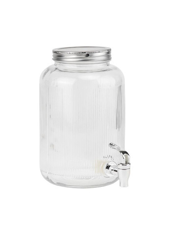 Лимонадница с краном на металлической подставке 3,8 л 42х17,5 см 19227-002 No Brand (346533584)