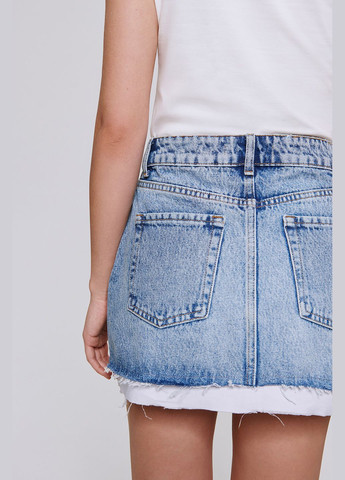 Спідниця міні джинсова 2504 Papaya (331864385)