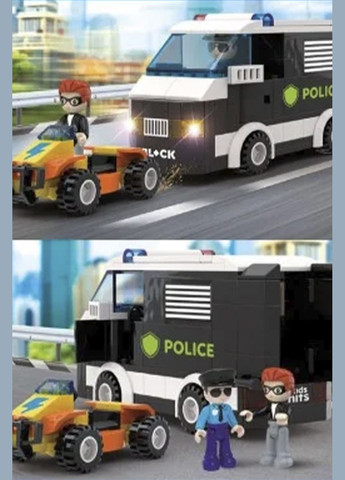 Конструктор Kids hits JUNIOR Armoured Vehicle In Pursuit колір різнокольоровий CB-00265710 Iblock (314892671)