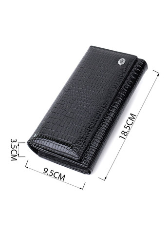 Жіночий шкіряний гаманець 18,5х9,5х3,5 см st leather (315872873)