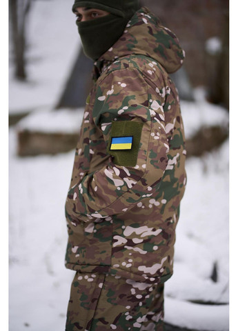 Тактичний зимовий костюм "Terra Warm" (Мультикам) + подарунок на вибір Intruder