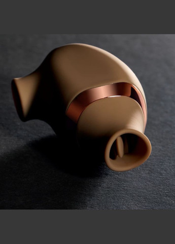 Вакуумний стимулятор для клітора Sweet Em з функцією лизання (рухливий язичок), блакитний No Brand (303891210)