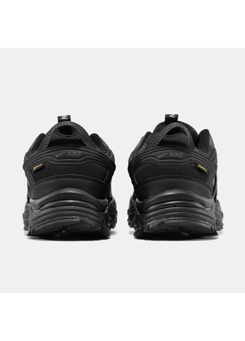 Черные демисезонные кроссовки мужские nike v2k run black grey gore-tex termo | найк в2к рантекк термо черные No Brand