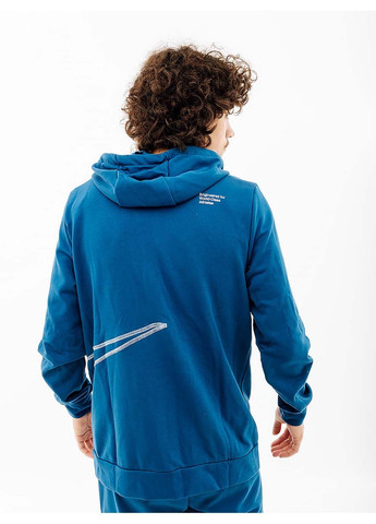 Мужская Толстовка DF FLC HD FZ ENERG Голубой Nike (302234003)
