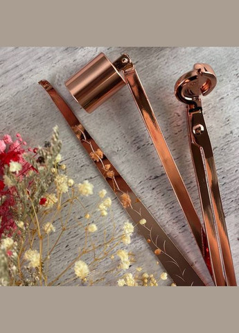 Набір аксесуарів для свічок (бронзовий) No Brand (322347145)