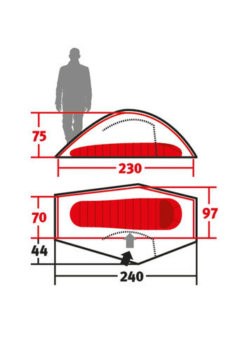 Намет Pathfinder UL Green (231085) Wechsel (302367122)