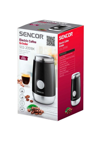 Кофемолка SCG 2051BK Sencor (307436049)