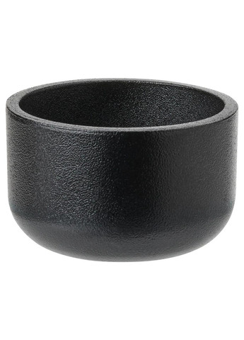 Підсвічник для чайної свічки ІКЕА HEDERVARD 3 см чорний (20510623) IKEA (267900504)