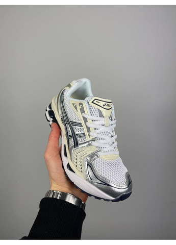 КРОСІВКИ ЖІНОЧІ ASICS GEL-KAYANO 14 WHITE MIDNIGHT АСІКС ГЕЛЬ КАЯНО 14 No Brand бежеві демісезони (369387716)