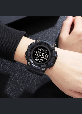 1968 All Black SALE электронный спортивный Skmei (324214218)