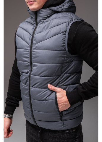 Чоловічий утеплений жилет зі знімним капюшоном Vakko (368833466)