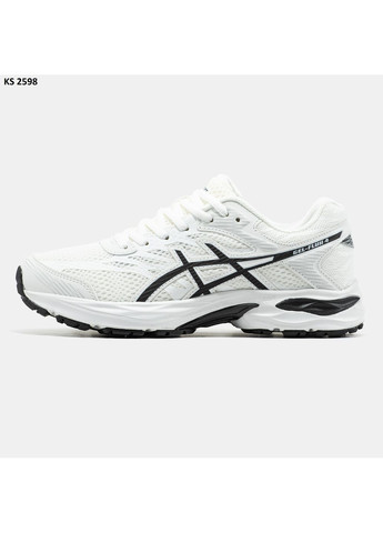 КРОССОВКИ ЖЕНСКИЕ ASICS GEL-FLUX 4 WHITE АСИКС ГЕЛЬ ФЛЮКС No Brand белые демисезоны (368858362)