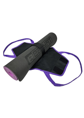 Сумка-переноска для йога-килимка Фіолетова EasyFit (362497843)