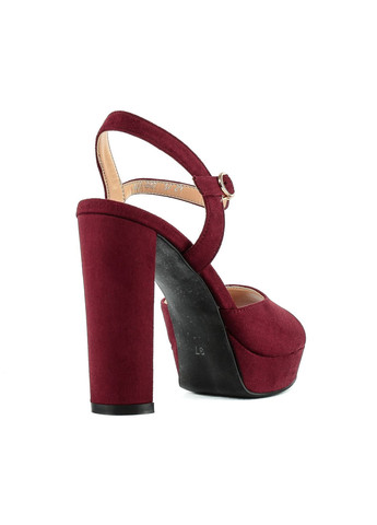 Бордовые босоножки (788л) Gelsomino