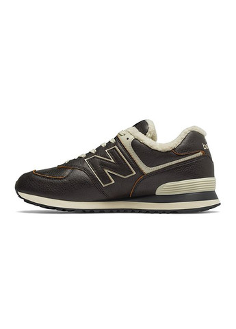Коричневые зимние кроссовки ml574wne коричневый New Balance