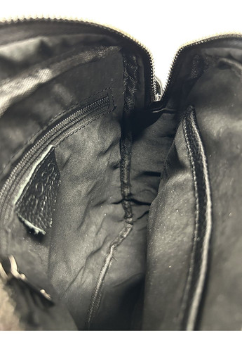 Чоловіча сумка HB з натуральної шкіри 66383-2 чорна 23 x 20 x 6 No Brand (372744574)