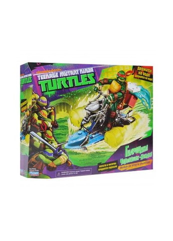 Черепашки Ніндзя фігурки ігровий набір Гідроцикл ninja turtles 10 см TMNT (280257904)