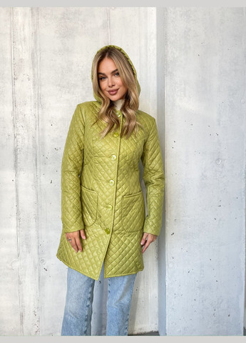 Оливковая демисезонная куртка Zemal