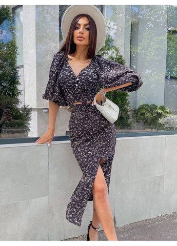 Костюм з топом і спідницею з розрізом Україна (353495279)