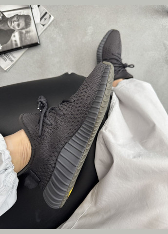 Кроссовки женские и мужские Adidas Yeezy boost 350 reflective black | Адидас Изи буст 350 рефлективные черные No Brand чёрные демисезоны (316663513)