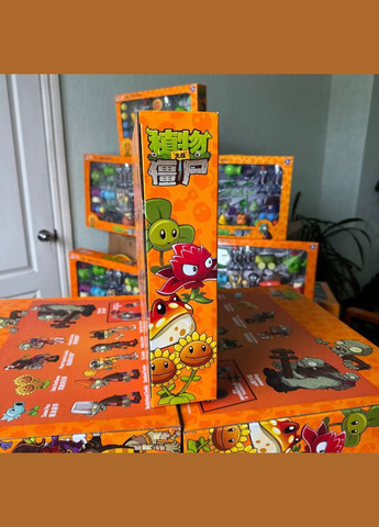 Дитячий набір фігурок Рослини проти Зомбі Бос Фараон фігурки Plants vs Zombies у великій коробці (7044ДК) No Brand конструктор (341085609)