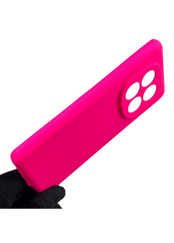 Чехол для Redmi Note 14 Pro Plus силиконовый с микрофиброй на сяоми редми нот 14 про плюс малиновый Xiaomi (366230480)