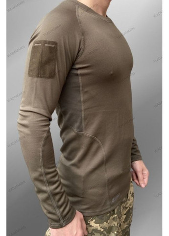 Військовий тактичний лонгслів Cool-Pass Taktikal,тактична футболка з довгим рукавом колір олива Carpe Diem (366547140)