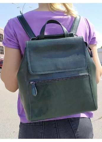 Сумка-рюкзак із натуральної шкіри для формату А4 Vishnya (393064121)