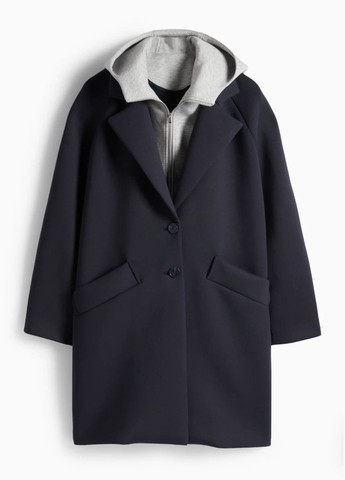 Темно-синє демісезонне Пальто C&A