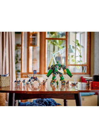 Конструктор Ninjago Реактивный робот Ллойда 1112 детали (71845) Lego (337311463)