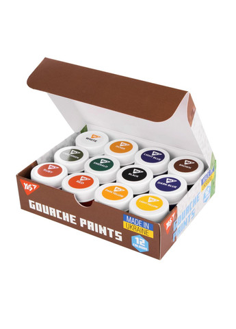 Гуашь Minecraft 12цвет. 20мл 230407 Yes (332769383)