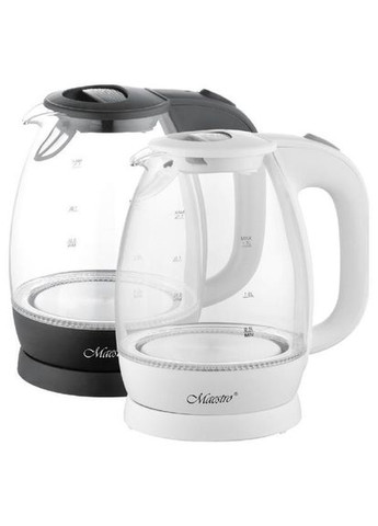 Дисковый стеклянный электрочайник 063 электрический чайник Maestro (296925511)