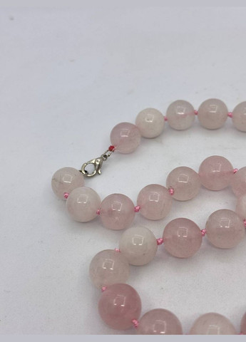 Бусы розовый кварц 14.5 мм 48 см No Brand (329998340)