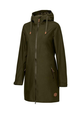 Оливковая (хаки) демисезонная куртка парка ветро влагозащитная Crivit