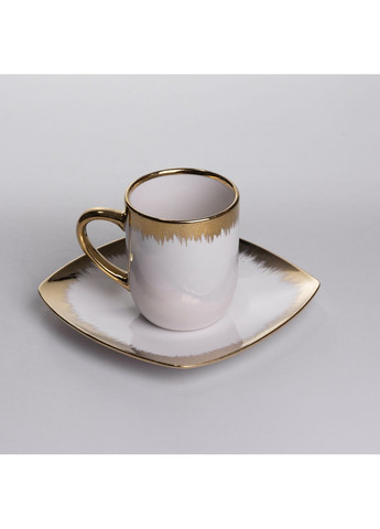 Столовый сервиз фарфоровый Luxury Golden 24 предмета на 6 персон Yiwu (368766095)