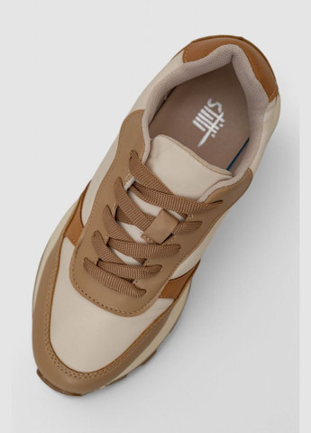 Кроссовки женские демисезонные, 248R214 Ager бежевые демисезоны (360859861)