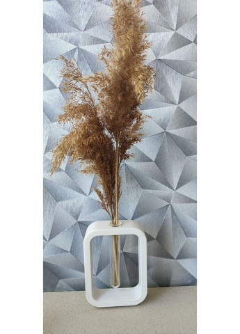 Минималистичная гипсовая ваза с колбой ручной работы Handmade (361895934)