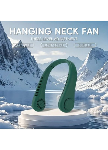Портативный безлопастной мини-вентилятор на шею с аккумулятором, Вентилятор для путешествий, 3 режима мощности Blackview (351508273)