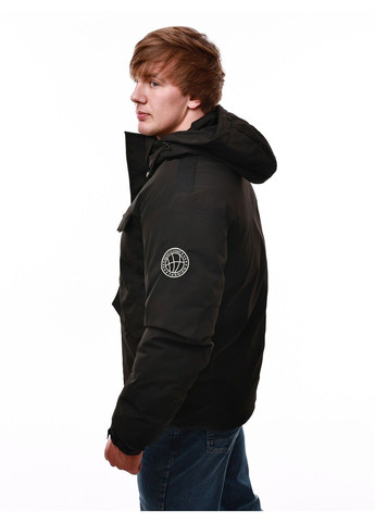 Черная куртка зимняя мужская Fashion