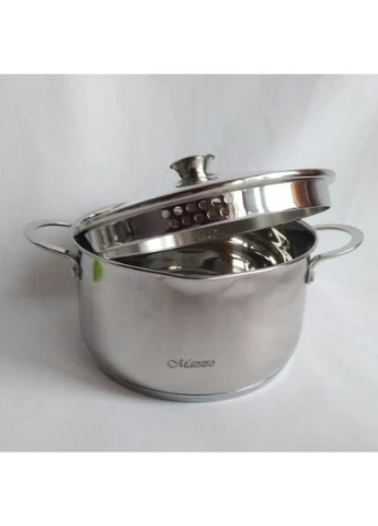 Кастрюля нержавейка с крышкой 24 см, 5 л (MR-3510-24) Maestro (334712892)