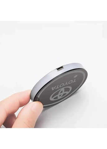 Підсвічування підсклянника RGB в авто з логотипом автомобіля (к-кт 2 шт.) Toyota (360949362)