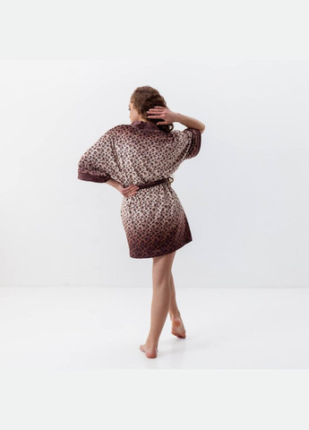 Халат женский из плюшевого велюра Леопард 3447_XL 16074 FlexDress (364790252)