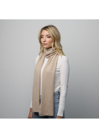 Шарф женский однотонный шерсть бежевый FELIX LuckyLOOK 947-031 (322792154)