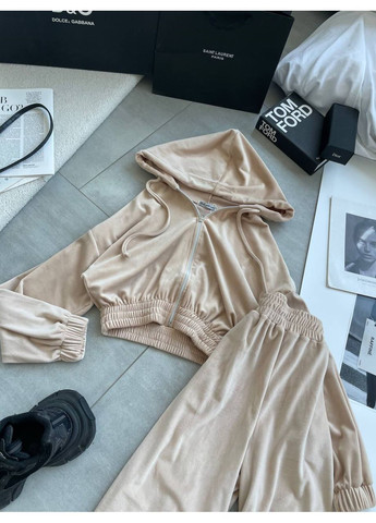 Жіночий велюровий костюм No Brand (362081371)