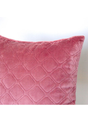 Декоративна велюрова подушка 50*70 см, гіпоалергенна Рожева (228105070) ТЕП (369798730)