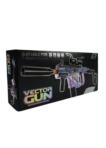 Розбірний іграшковий автомат з очками, стріляє гелевими кулями, акумулятор у комплекті - No Brand F930C-1 (371928017)