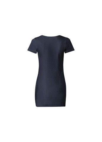 Женская удлиненная футболка размер xs, s, m, l, темно синий Esmara Подовжена футболка - (298426236)